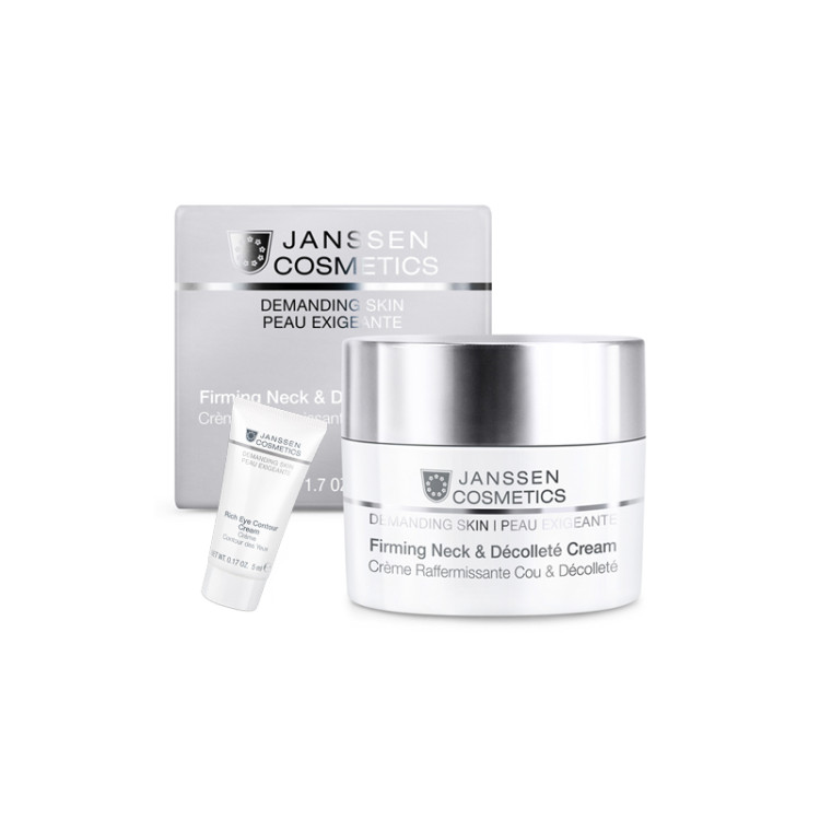 bye-bye Firming Neck & Decollete Cream 50ml + GRATIS Rich Eye Contour Cream 5ml Reisegröße